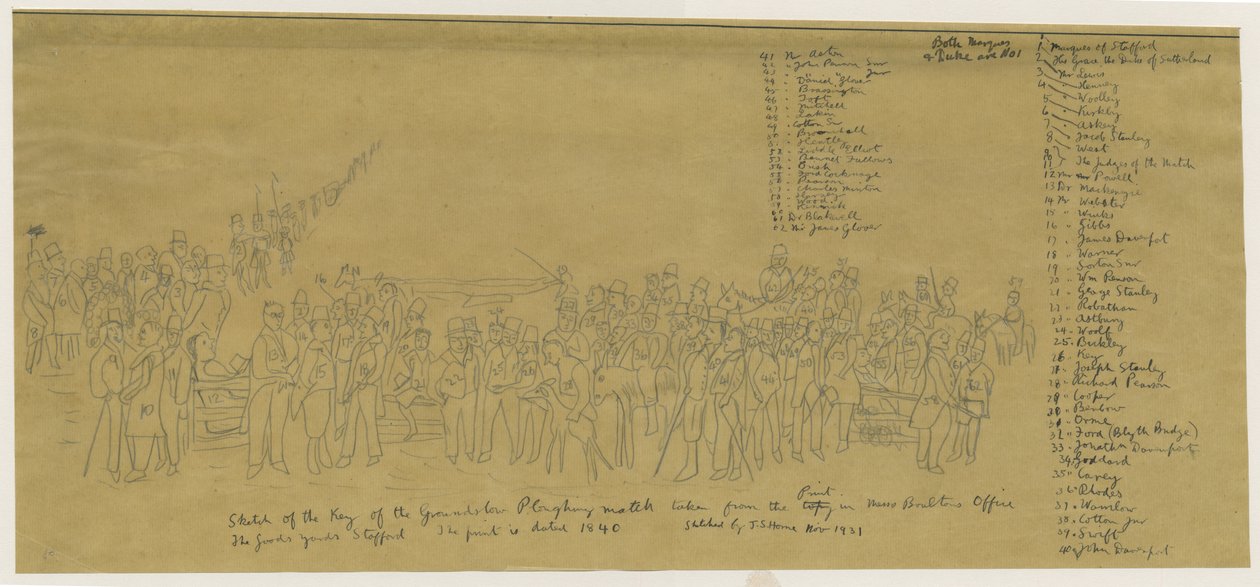 Stone - Groundslow Plowing Match: jäljitys, 11628 tekijältä Unbekannt