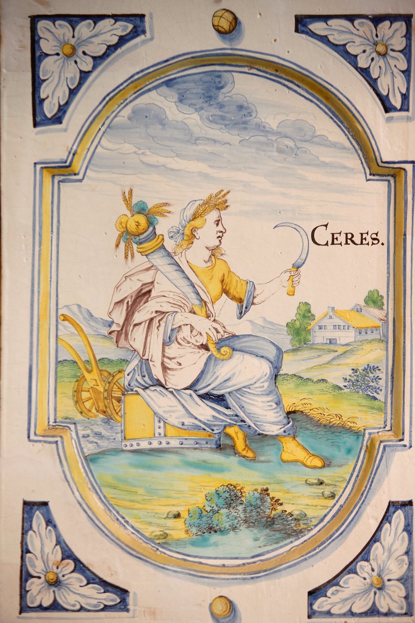 Liesituuletin Ceres-hahmolla. 1600-luku, Budapest, Hongrie tekijältä Unbekannt