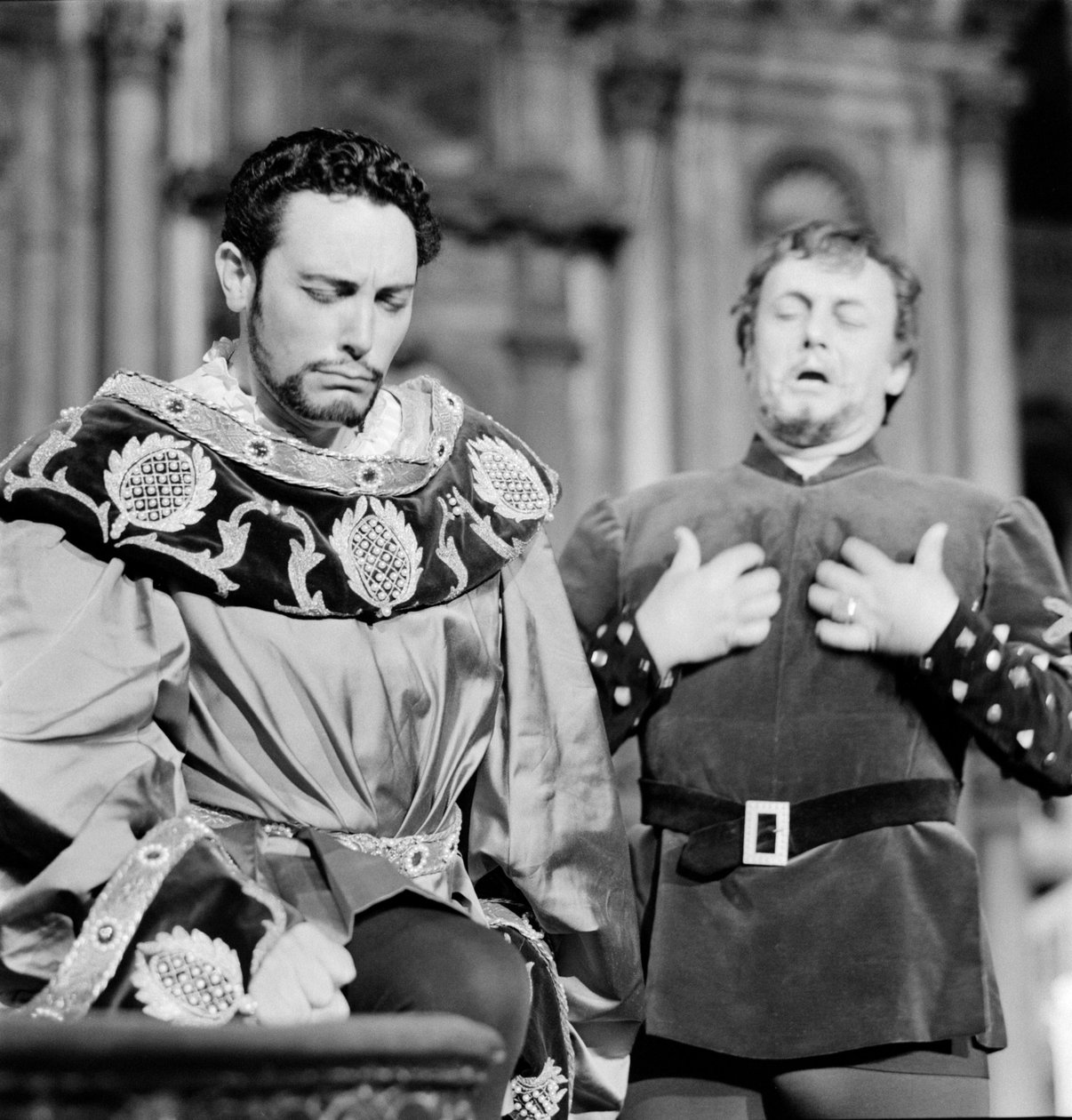 LA FENICE TEATTERI: OTELLO (Othello) - OOPERALAULAT MARIO DEL MONACO - PALAZZO DUCAL - VENETSIA - 1960 tekijältä Unbekannt