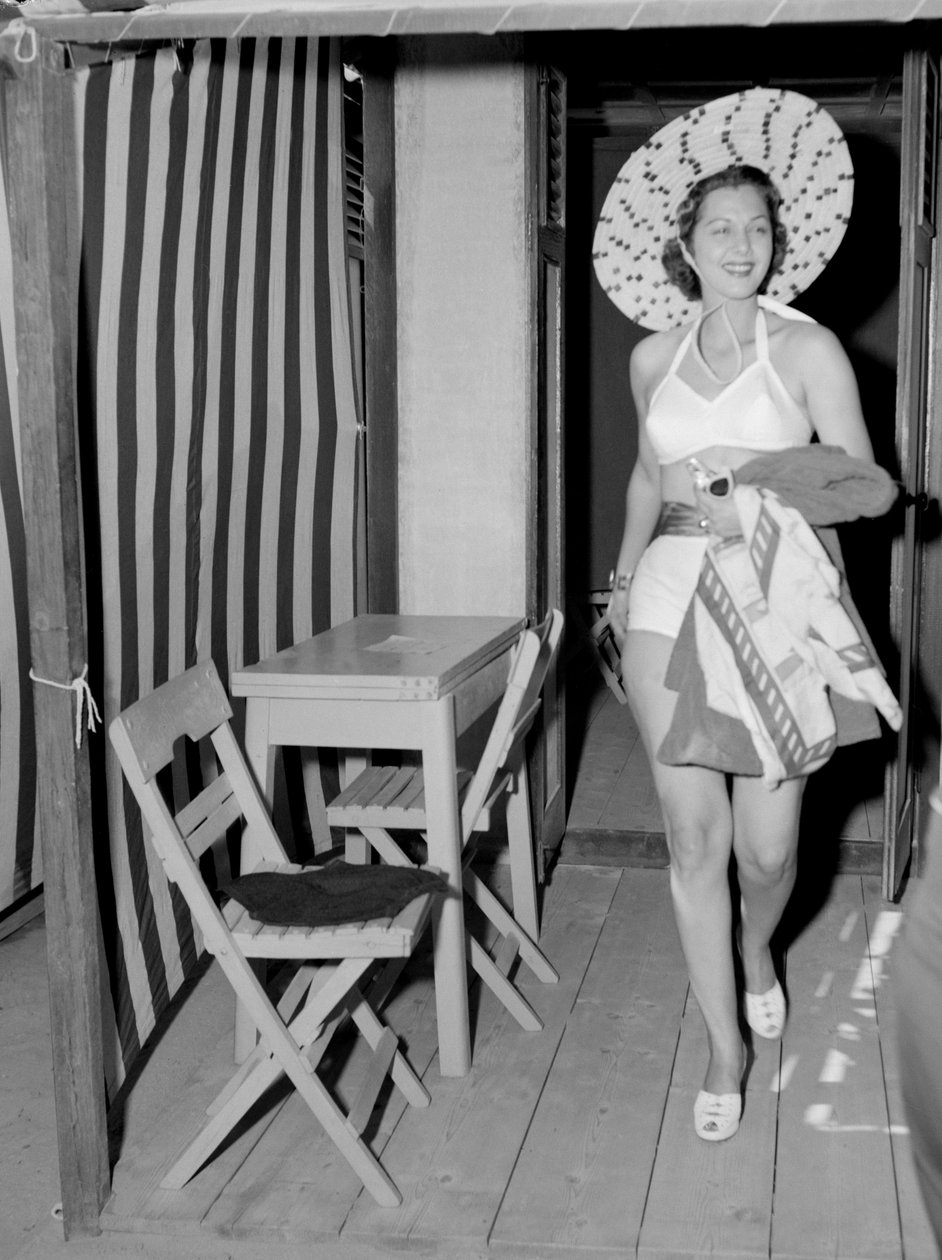 NÄYTTÄJÄ MARIA MONTEZ VENETSIAN KANSAINVÄLISELLÄ elokuvafestivaaleilla - 1950 tekijältä Unbekannt