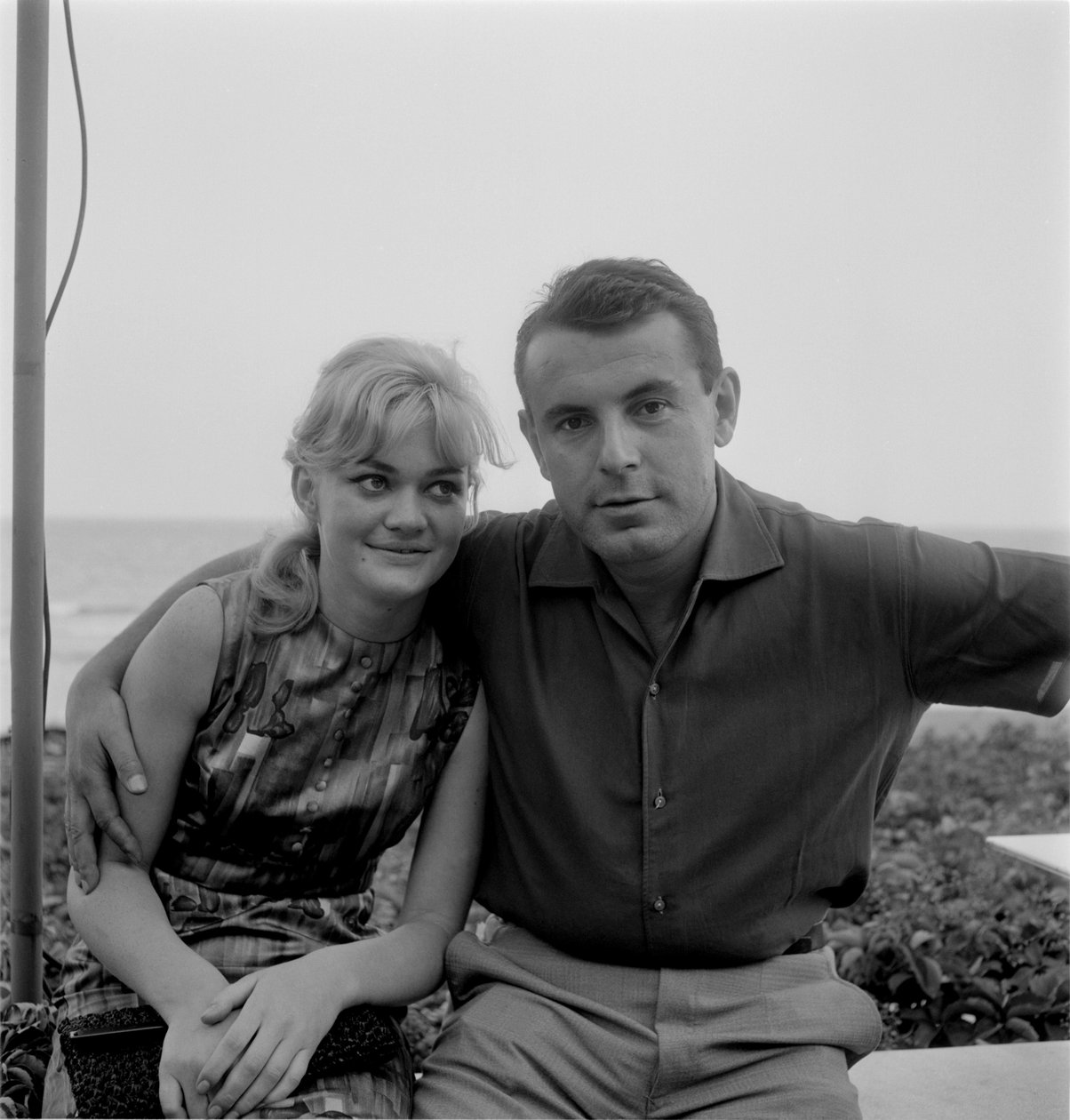 OHJAAJA MILOS FORMAN NÄYTTELIJA BRESCHOVAN (Brejchovan) kanssa VENETSIAN LIDOLLA - 1965 tekijältä Unbekannt
