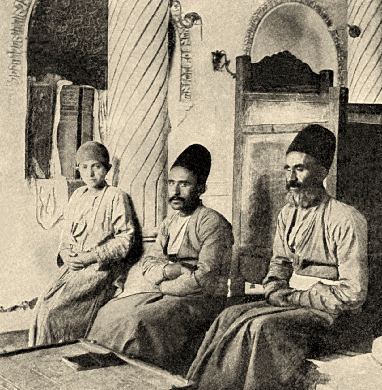 Teheran, Persia - Suuri synagoga tekijältä Unbekannter Künstler