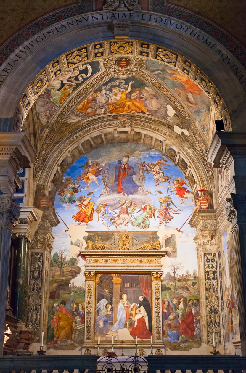 Carafa kappeli, Santa Maria sopra Minerva, Rooma, Italia (kuva) tekijältä Unbekannter Künstler