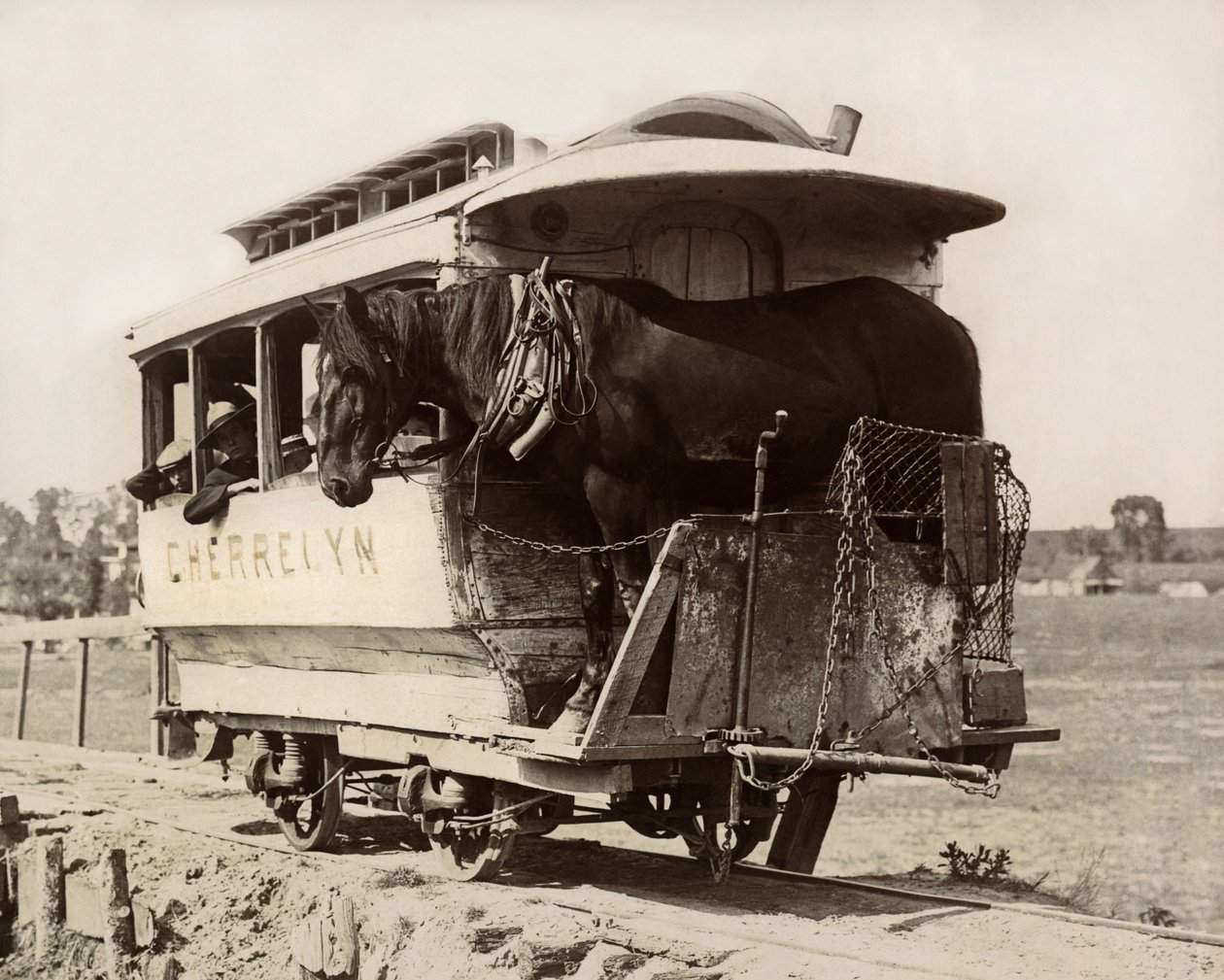 Cherrelyn Horse Car, Denver, Colorado, n. 1890 (m/v kuva) tekijältä Nicolas Liez