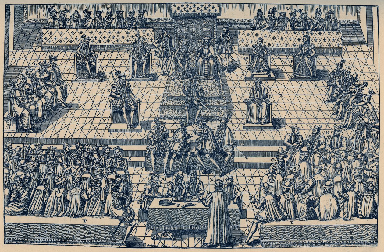 Orleansin tuomioistuin 1561 tekijältä Lancelot Volders