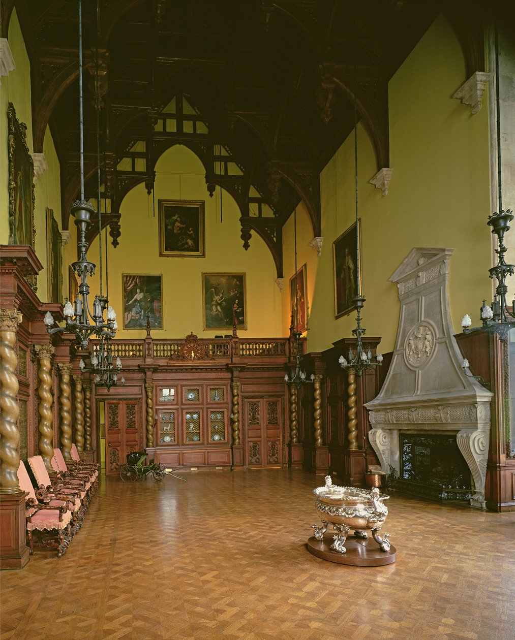 The Great Hall, Burghley House, Stamford, Lincolnshire (kuva) tekijältä Unbekannt