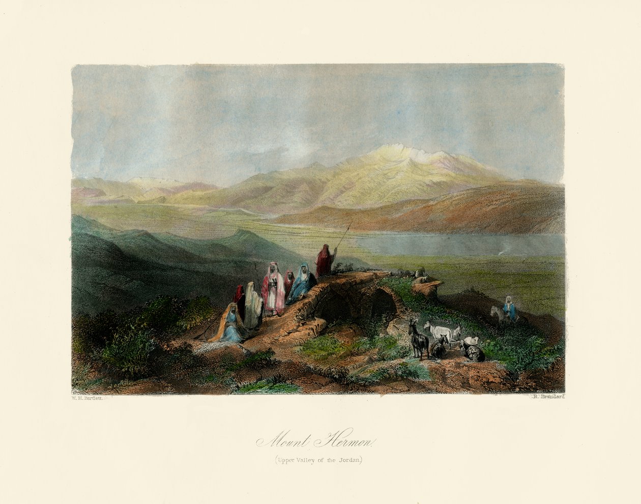 Pyhä maa - Mount Hermon - Raamattu tekijältä Unbekannter Künstler