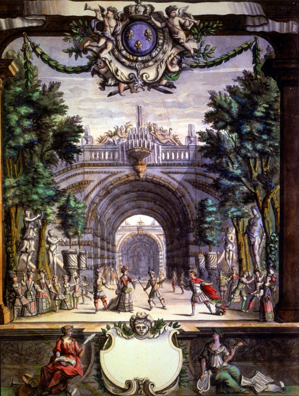 Kuninkaan nautinnot, baletti kuningas Louix XIV:lle Versailles
