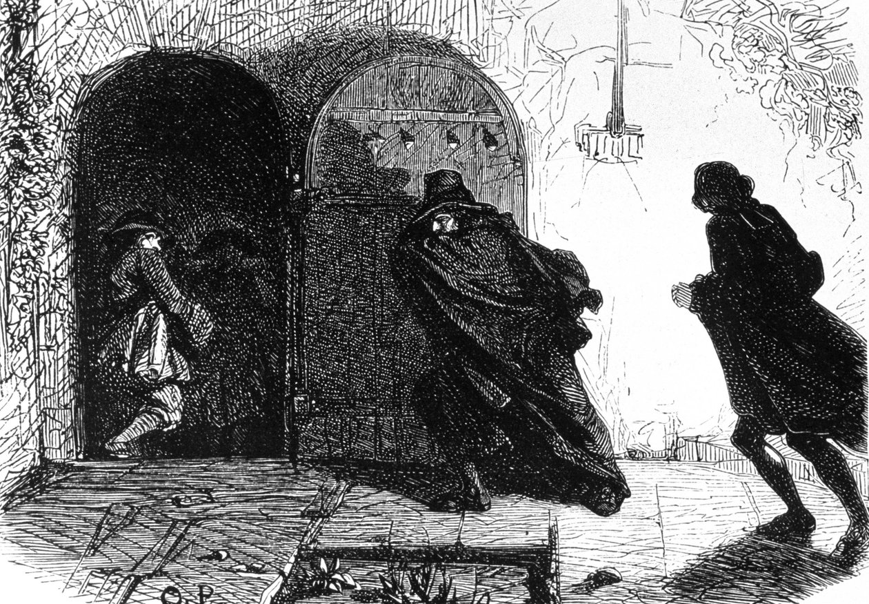 Kansalliskaartin yllättämä markiisi de la Rouerie, noin 1844 (kuva). tekijältä Unbekannter Künstler