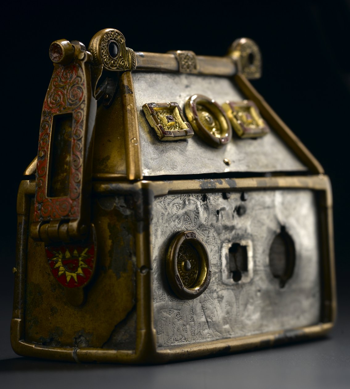 Monymusk Reliquary, noin 700-luvulla jKr tekijältä Unbekannt