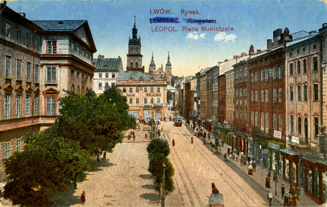 Rynokin aukio Lvivissä (Lviv), Ukraina tekijältä Unbekannter Künstler
