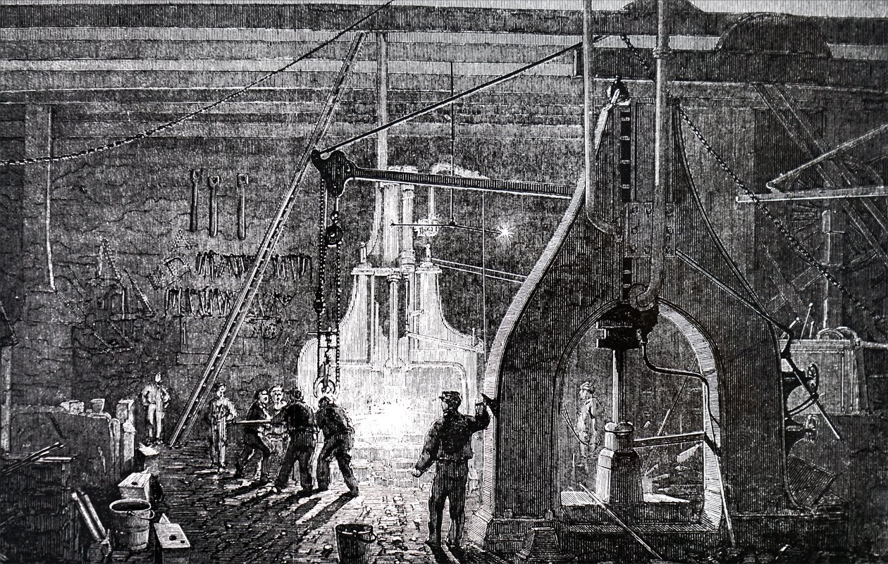 Robert Stephenson and Companyn valmistuslattia. tekijältä Unbekannt