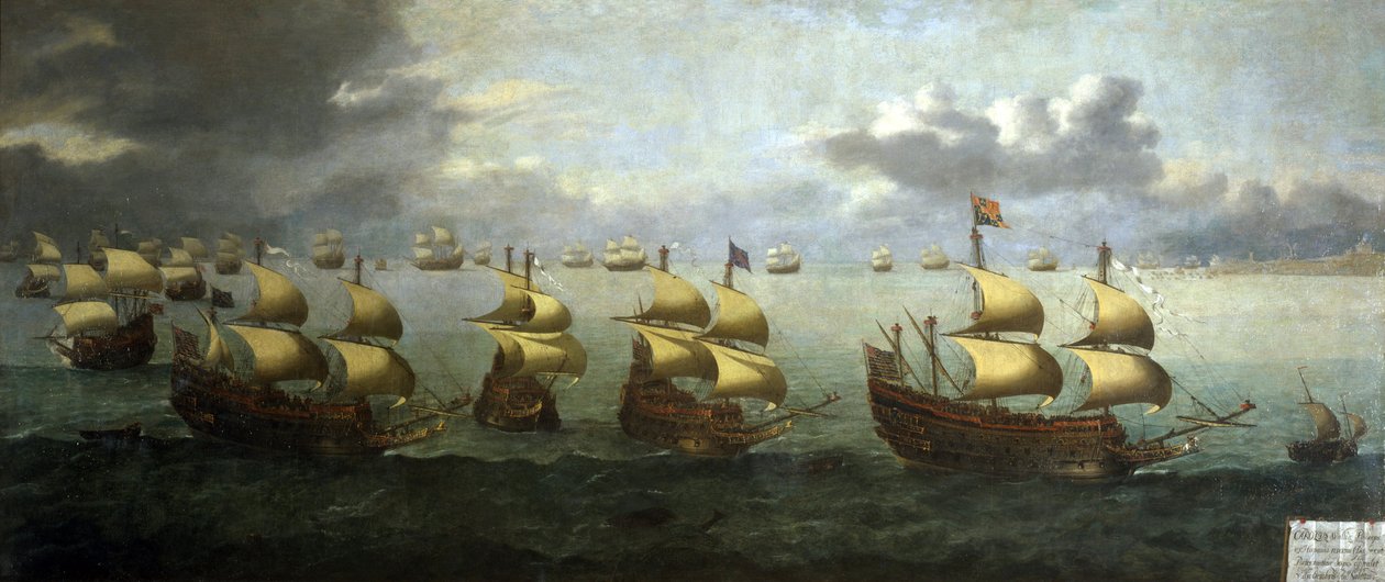 Savoijin herttuan Kaarle III:n (1486-1553) paluu Espanjasta, 5. lokakuuta. tekijältä Unbekannter Künstler