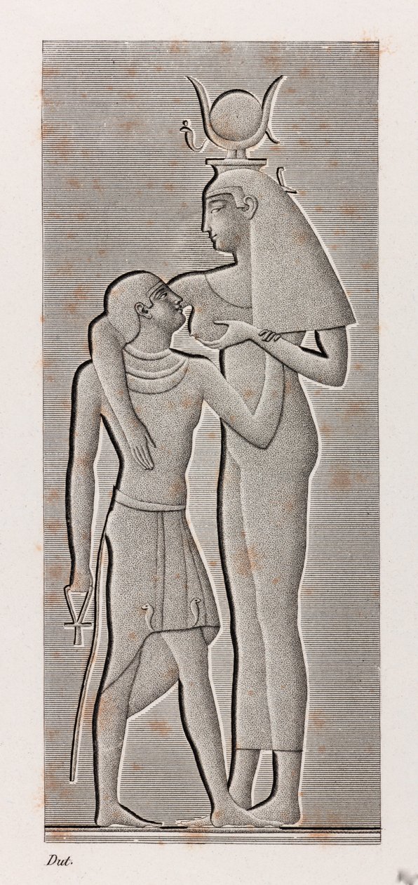 Thebes, Karnak, lähikuva tekijältä Unbekannt