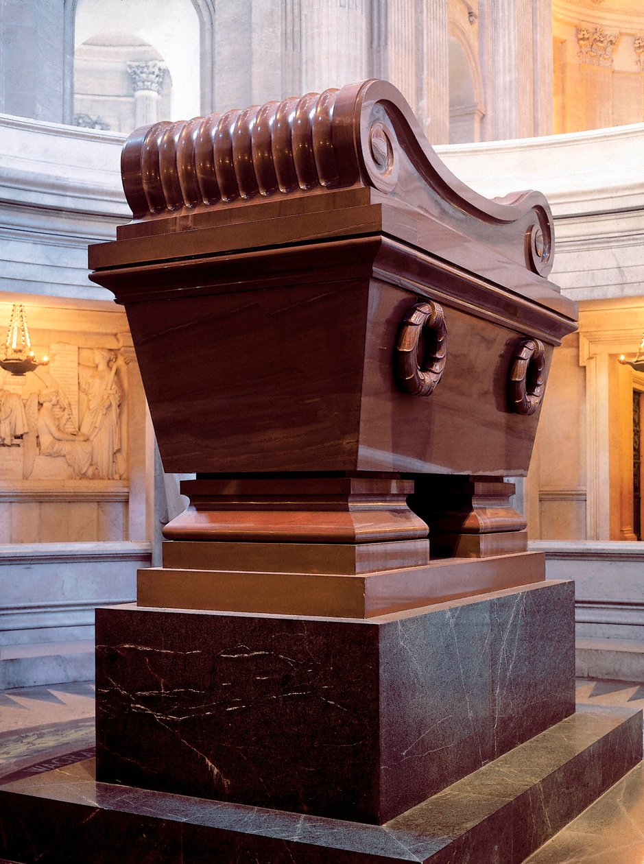 Ranskan Napoleon I Bonaparten (1769-1821) sotilasmiehen ja keisarin hauta. Pariisi. Invalidit. ©AISA/Leemage tekijältä Unbekannt