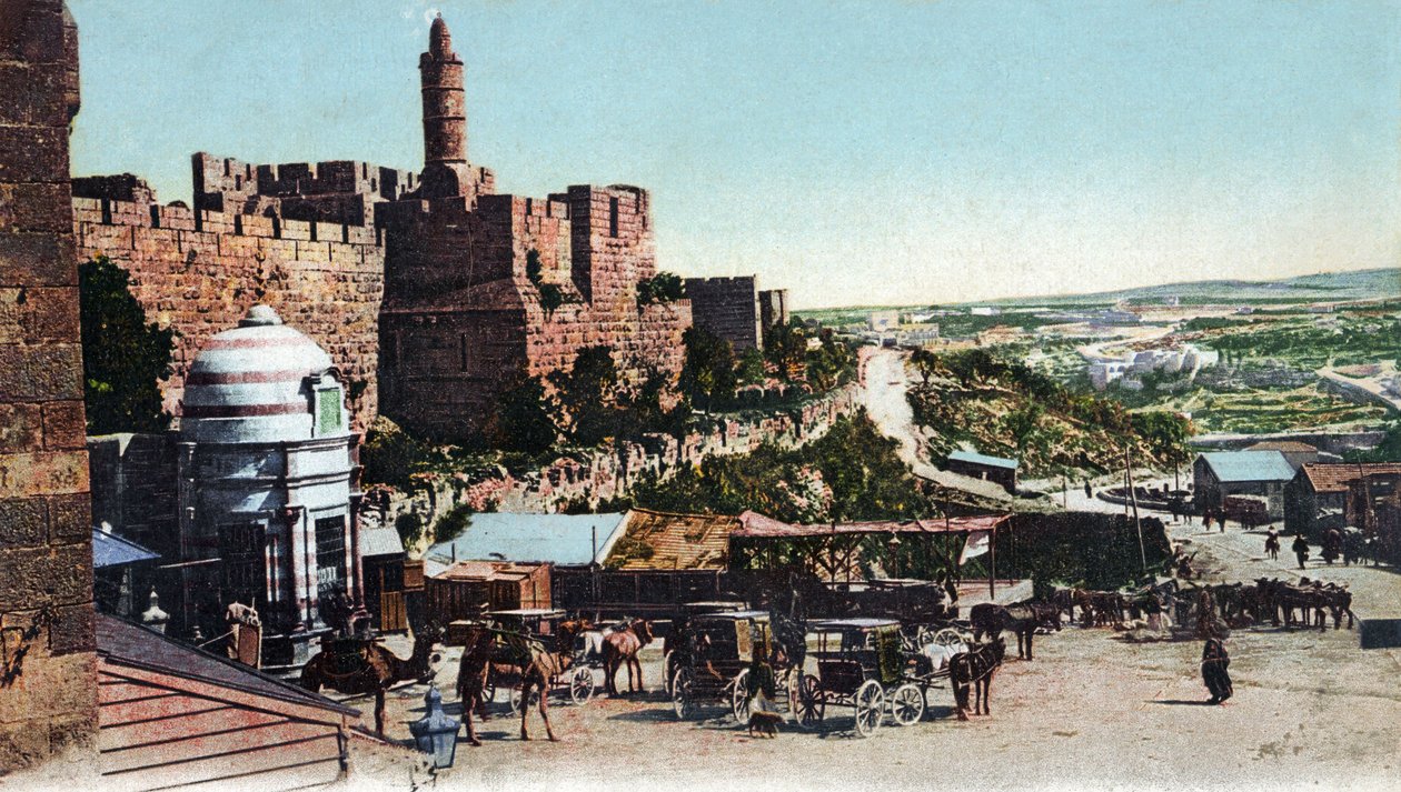 Daavidin torni, Jerusalem - Raamattu tekijältä Unbekannter Künstler