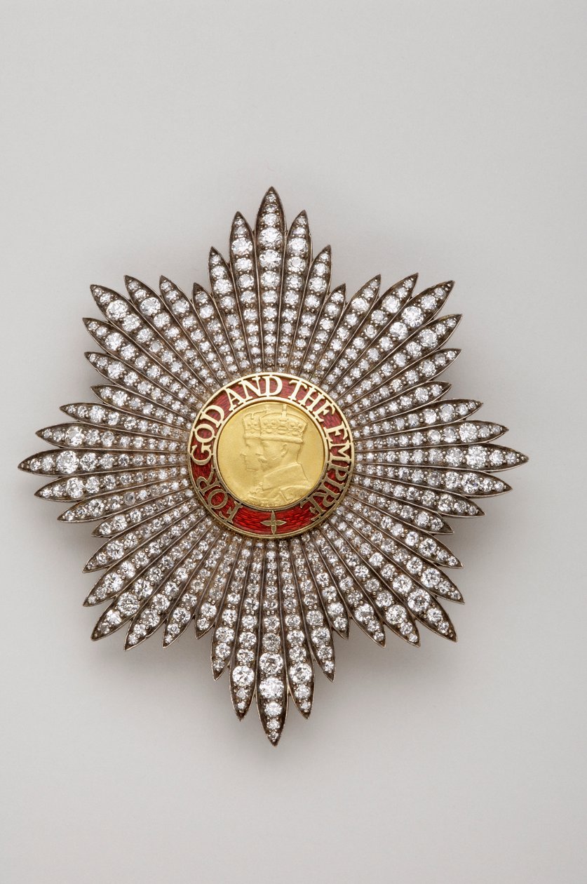 Iso-Britannia - Brittiläisen imperiumin ritarikunta: Grand Cross Knightin plakki - Valmistaja Spink & Son tekijältä Unbekannt