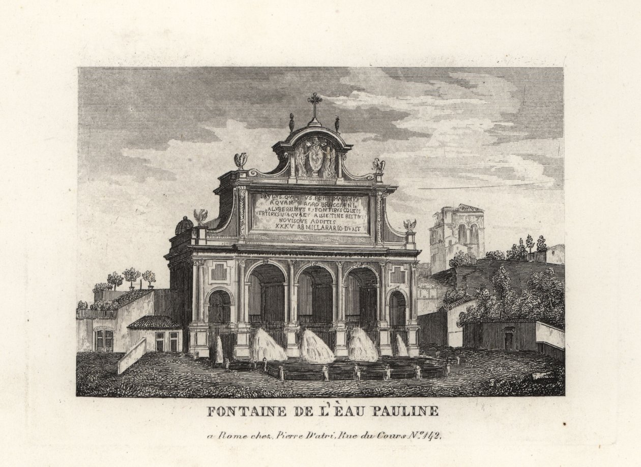 Näkymä Fontana dell