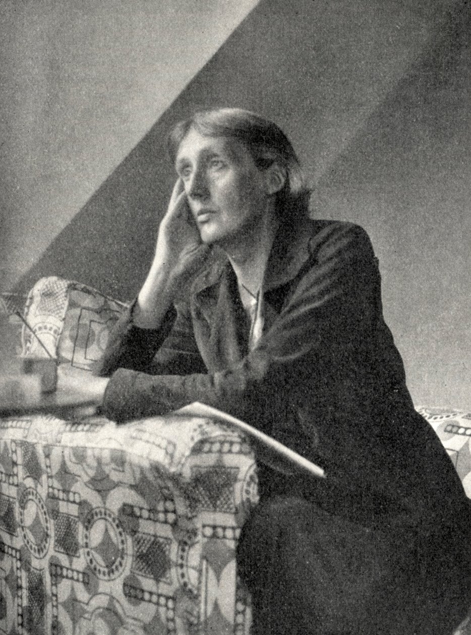 Virginia Woolf - muotokuva tekijältä Unbekannter Künstler