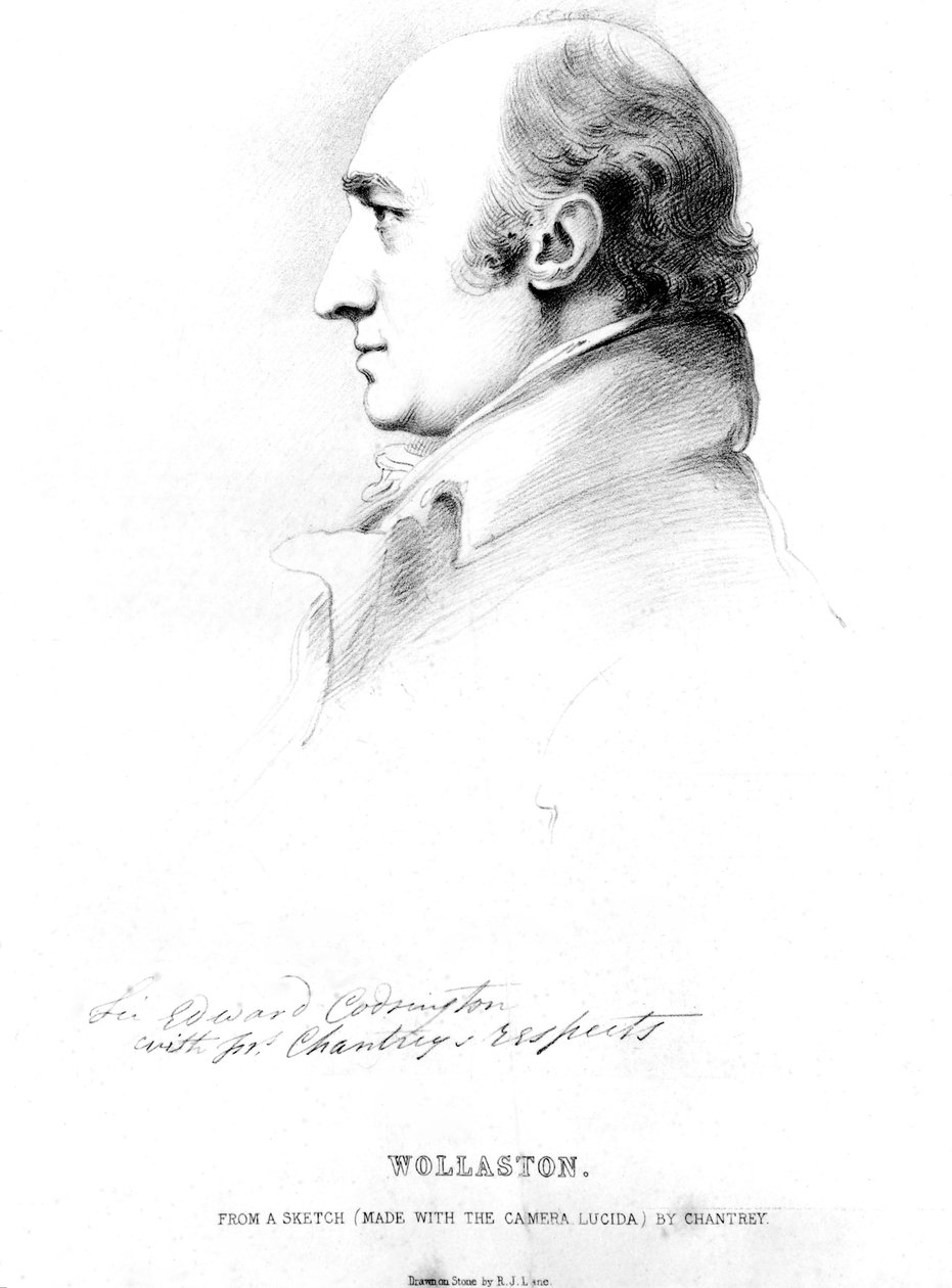 William Hyde Wollaston, englantilainen kemisti ja metallurgi, n. 1810-luku tekijältä Unbekannt