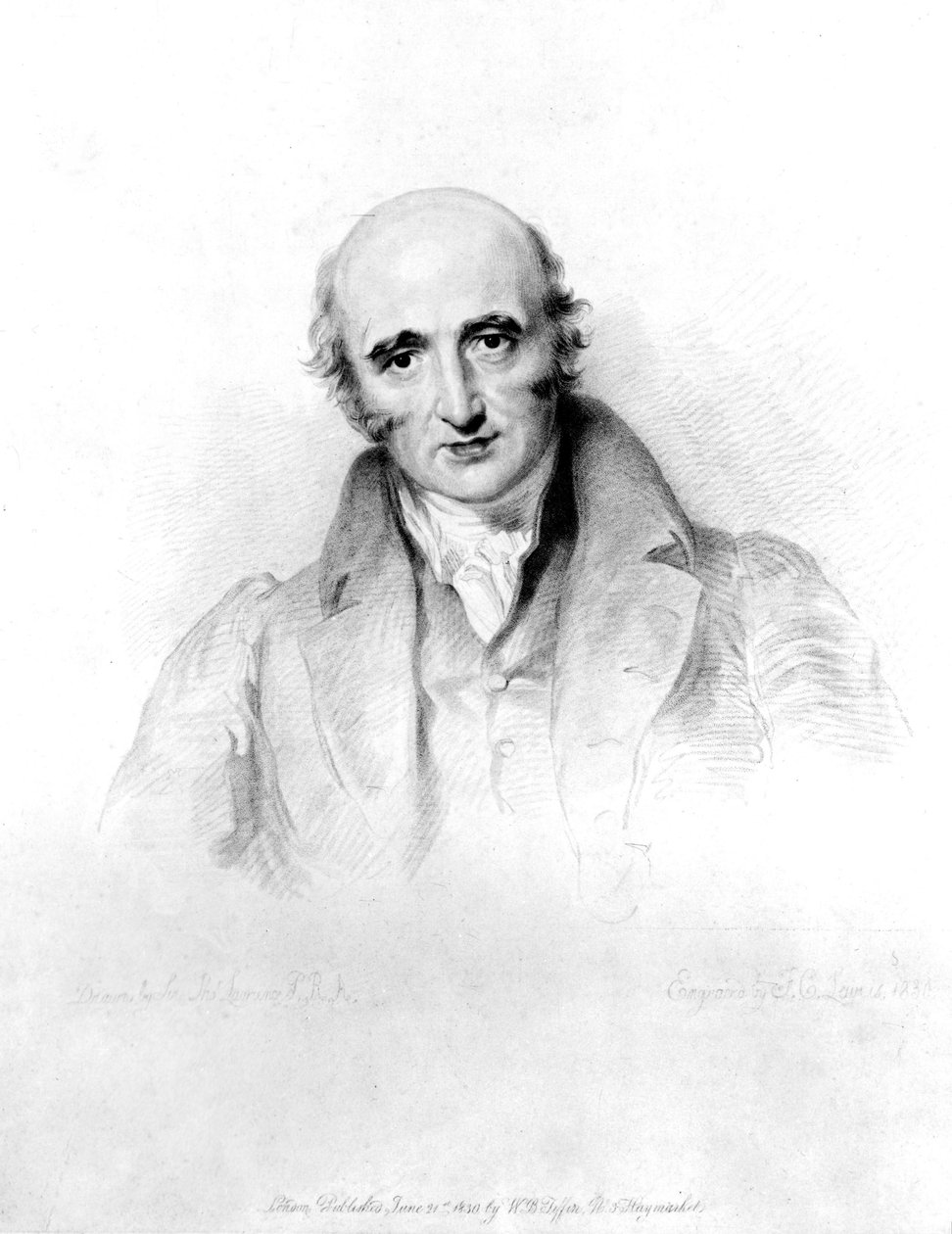 William Hyde Wollaston, englantilainen kemisti ja metallurgi, n. 1820-luvun Lewisin kaiverrus Sir Thomas Lawrencen (1769-1830) maalauksen jälkeen William Hyde Wollastonista (1766-1828), englantilainen kemisti ja metallurgi tekijältä Unbekannt