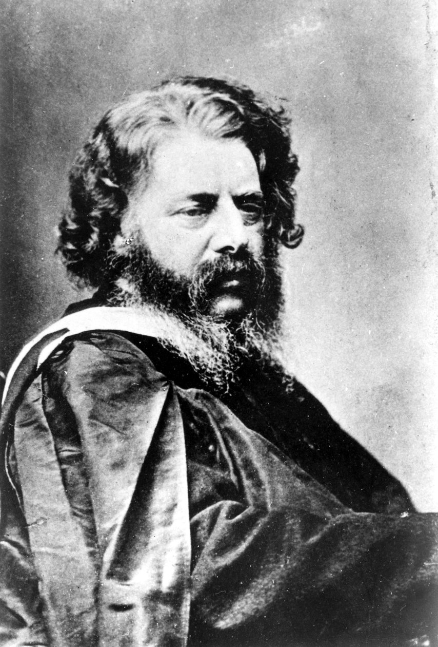 William John MacQuorn Rankine, skotlantilainen rakennusinsinööri, n. 1860-1869 tekijältä Unbekannt