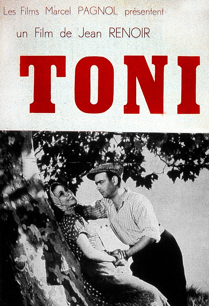 JeanRenoirin Toni-elokuvajuliste 1934 tekijältä Unbekannt