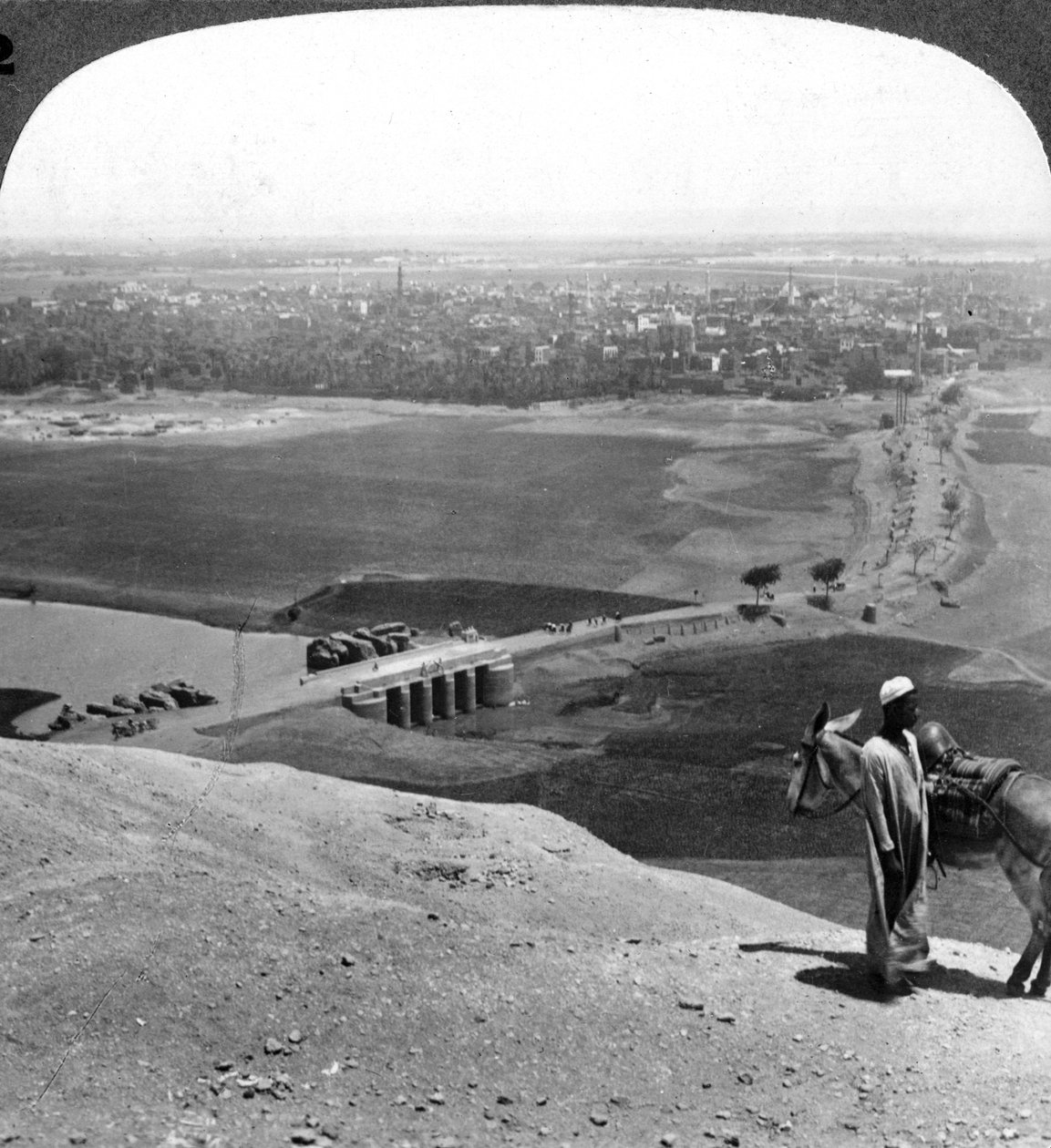 Assiut, Ylä-Egyptin suurin kaupunki, 1905. tekijältä Underwood and Underwood