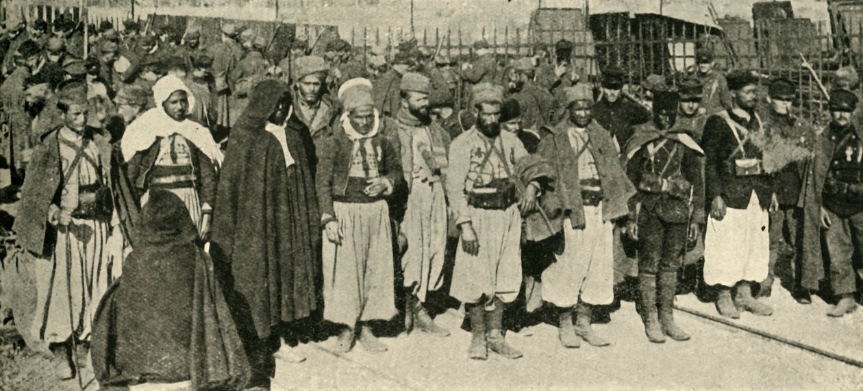 Ranskan siirtomaajoukot, 1914-1918, c1920. tekijältä Underwood and Underwood