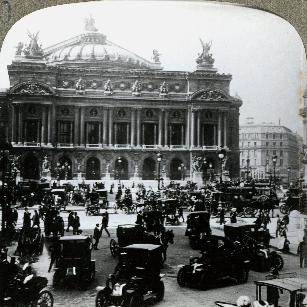 Grand Opera House, Pariisi, 1900-luku. tekijältä Underwood and Underwood