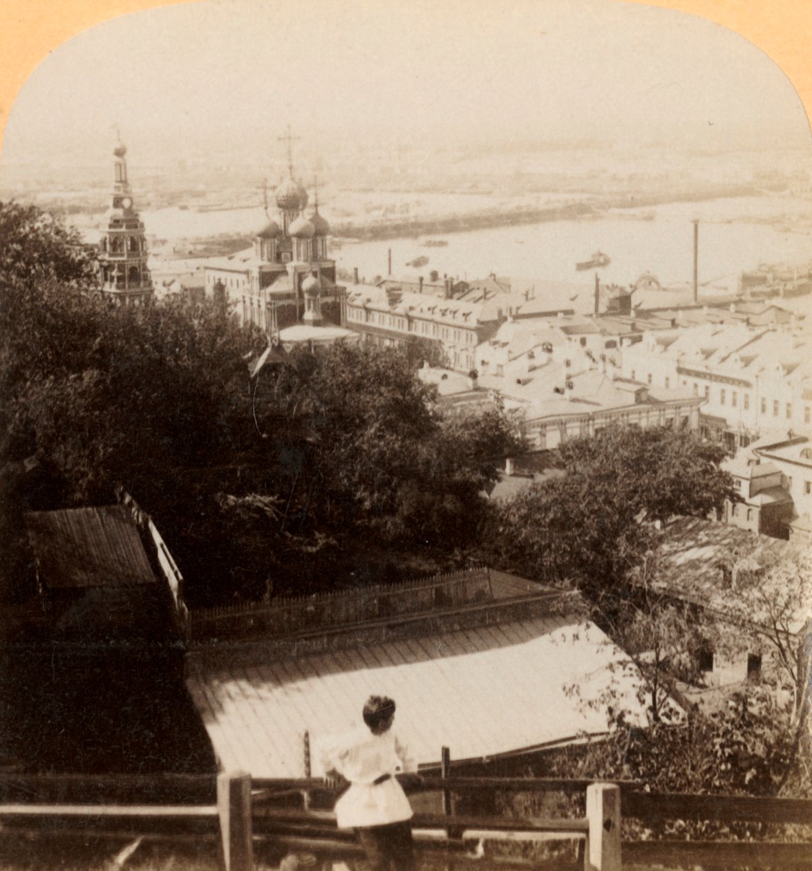 Nijni-Novgorod, Venäjä, kaikkien kansojen kesätori, 1898. tekijältä Underwood and Underwood