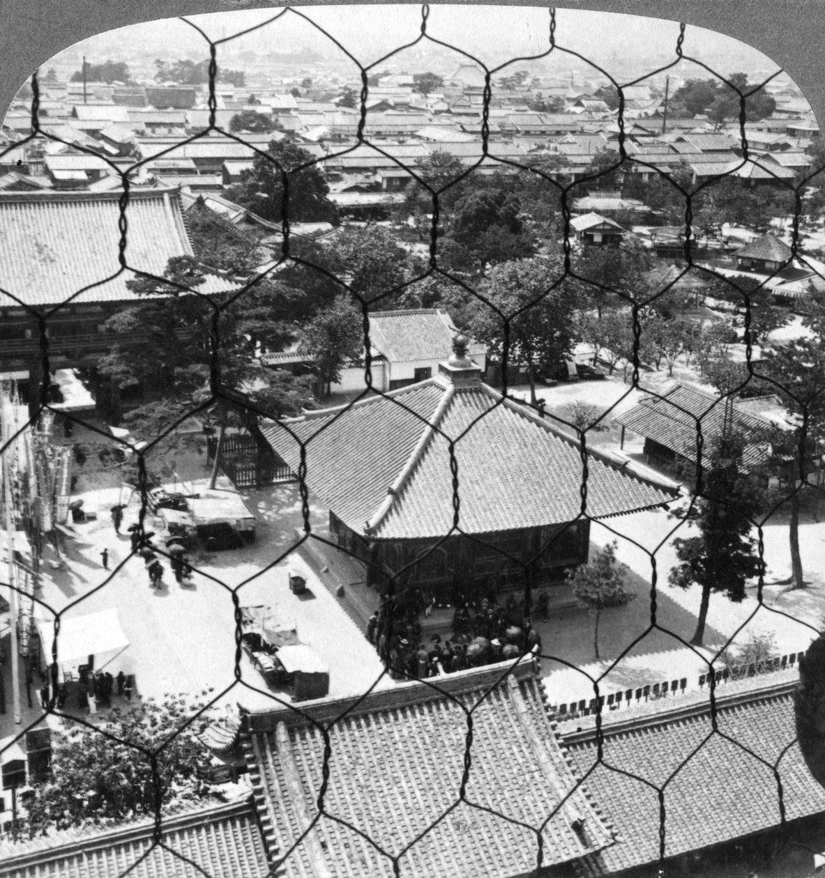 Osaka, Japani, 1904. tekijältä Underwood and Underwood