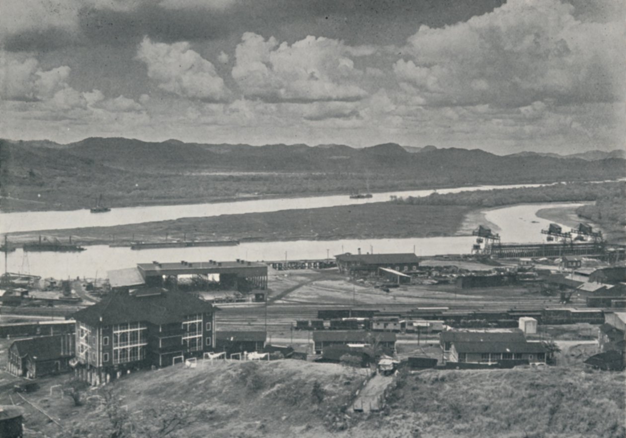 Panaman kanava, 1916 tekijältä Underwood and Underwood