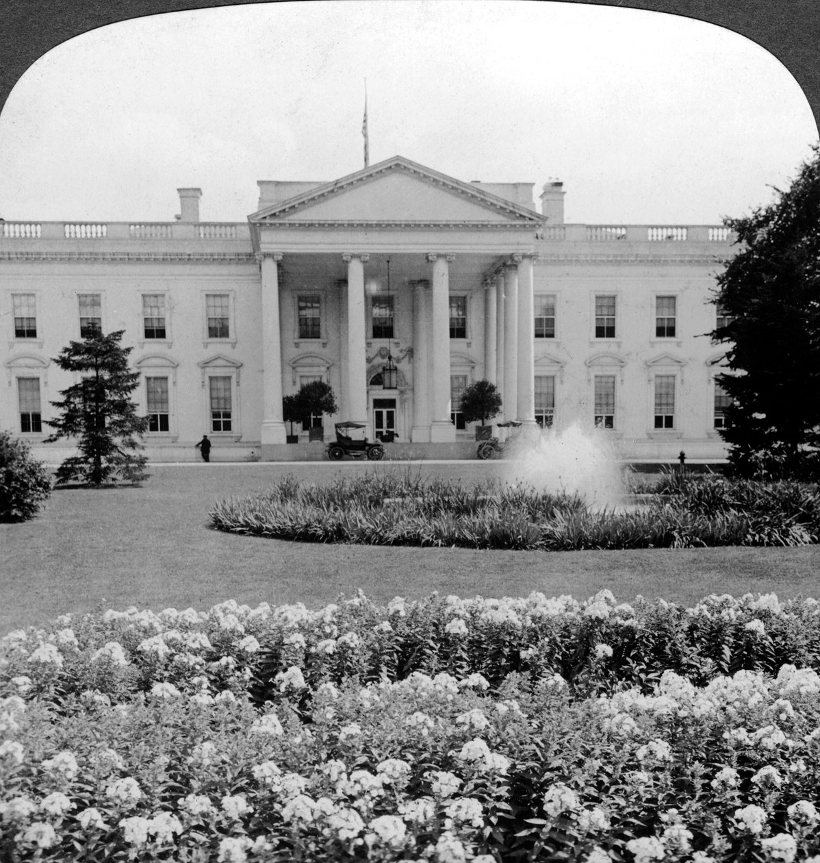Valkoinen talo, Washington DC, Yhdysvallat. tekijältä Underwood and Underwood