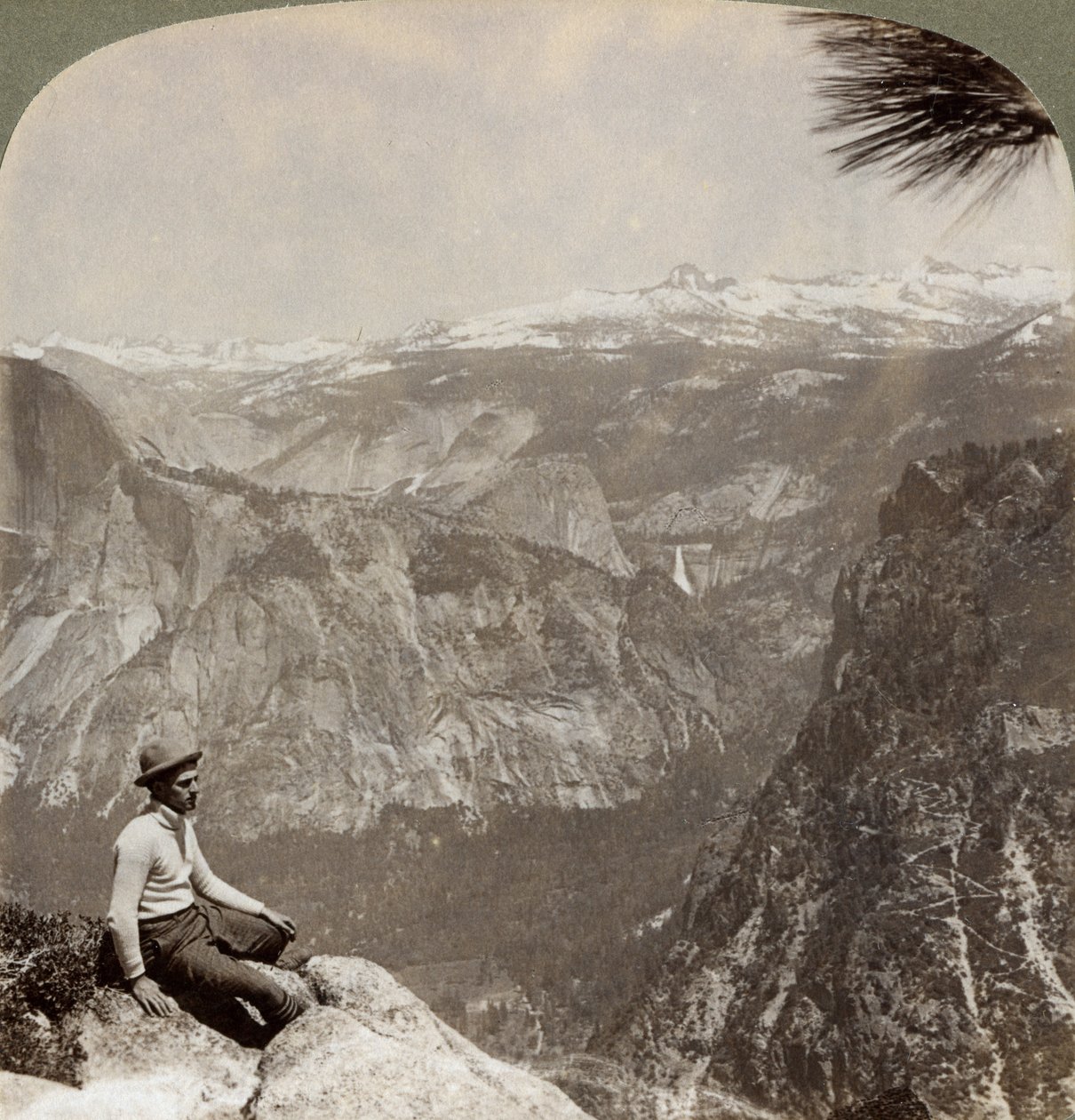 Yosemite Valley, Kalifornia, Yhdysvallat, 1902 tekijältä Underwood and Underwood