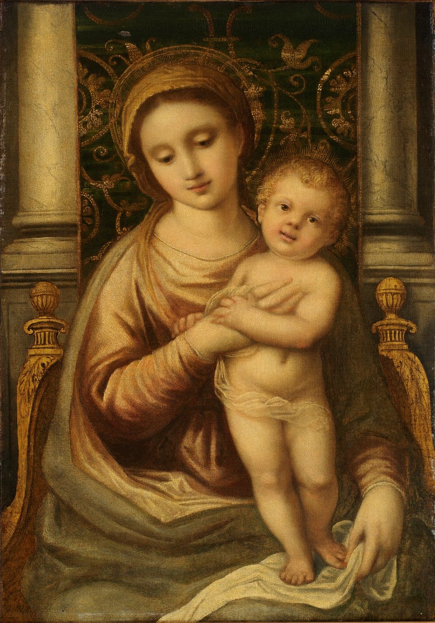 Madonna ja lapsi tekijältä Unidentified
