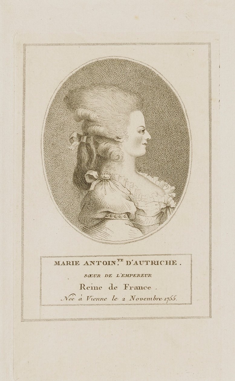 Marie Antoinette tekijältä Unidentified