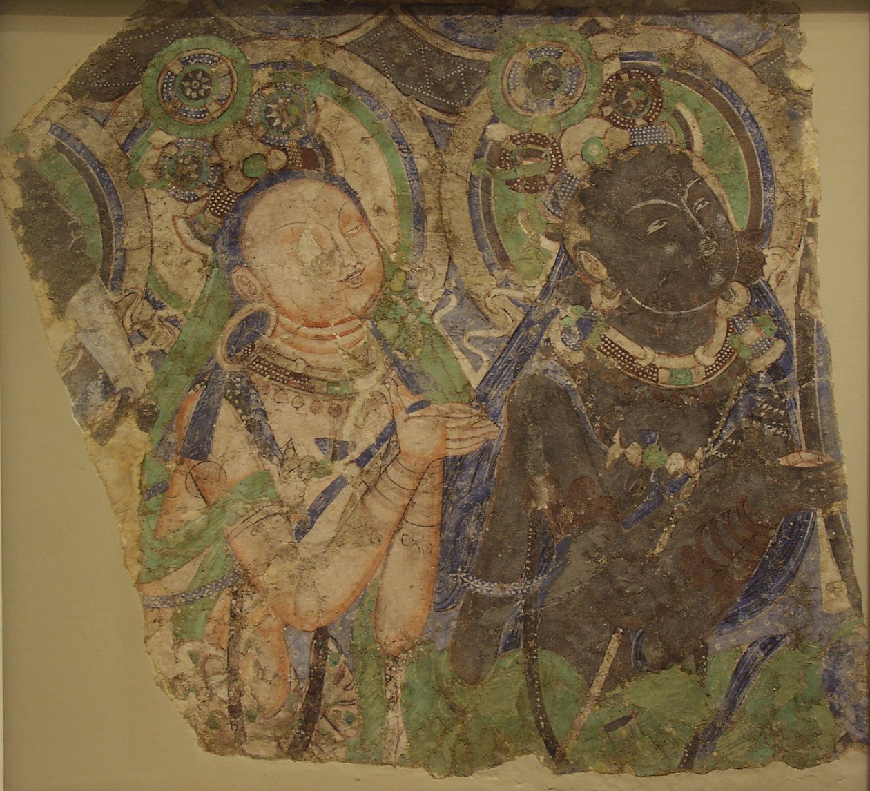 Kaksi palvovaa Bodhisattvaa tekijältä Unidentified