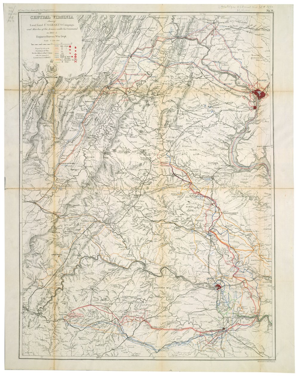 Keski-Virginia : näytetään Liut. Gen