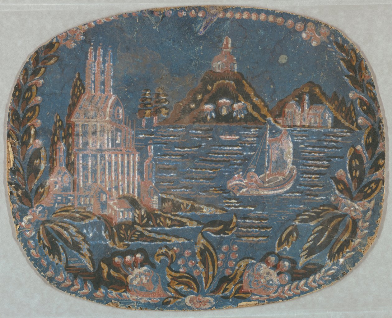 Bandbox Fragment (USA), 1830–60 tekijältä Unknown