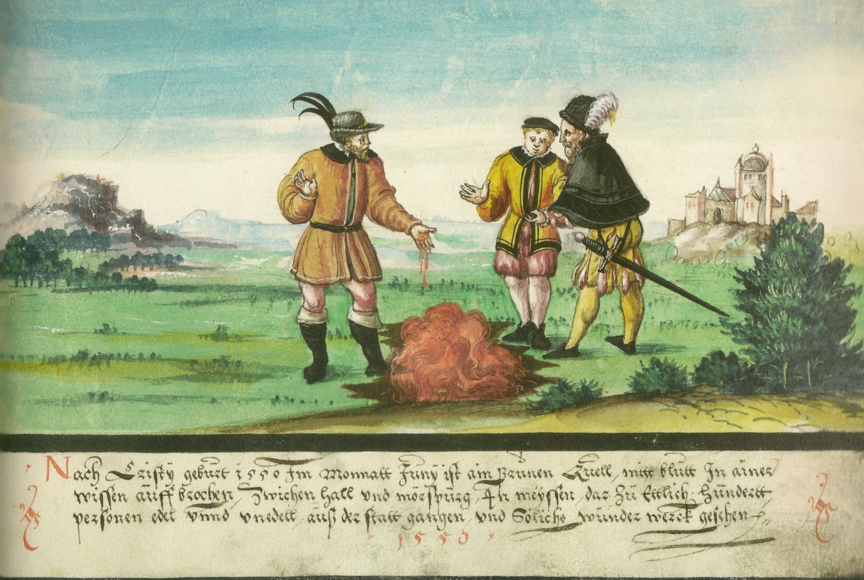 Blutquelle, kesäkuu 1550, Zwischen Halle und Merseburg tekijältä Unknown