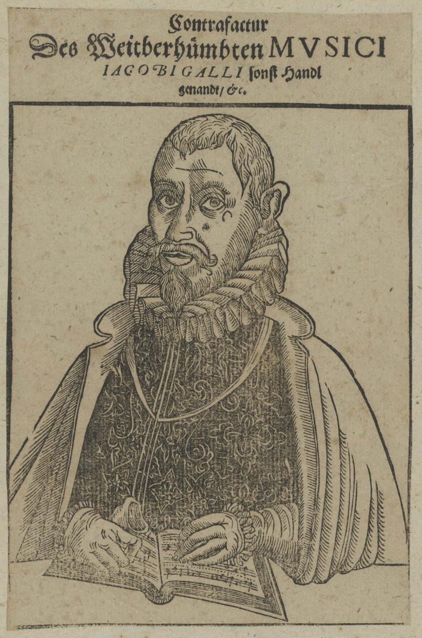Jakob Petelin Gallus tekijältä Unknown