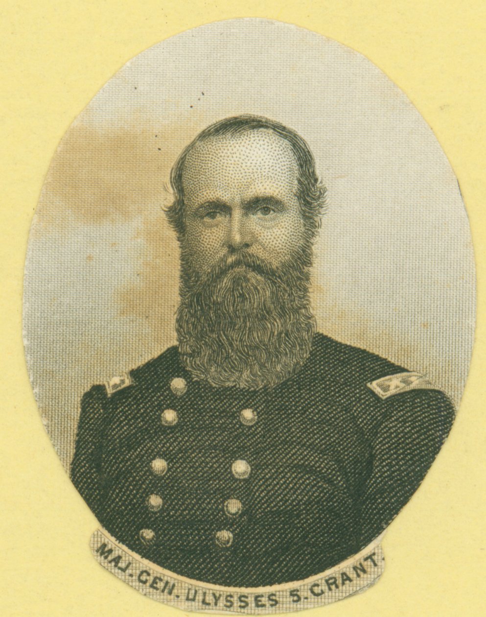 Kenraalimajuri Ulysses S. Grant tekijältä Unknown