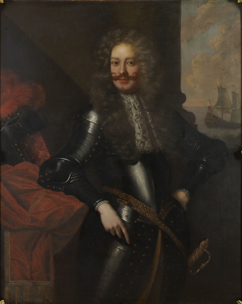 Muotokuva Sir James Brydges, 8. paroni Chandos (1642-1714) tekijältä Unknown