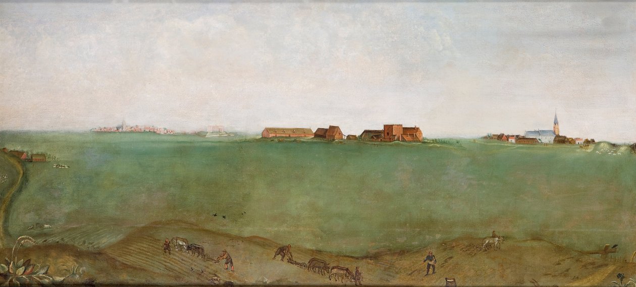 Mold Tonder ja Tonderin kylät Schleswig-Holsteinissa, 1657 tekijältä Unbekannt Unbekannt