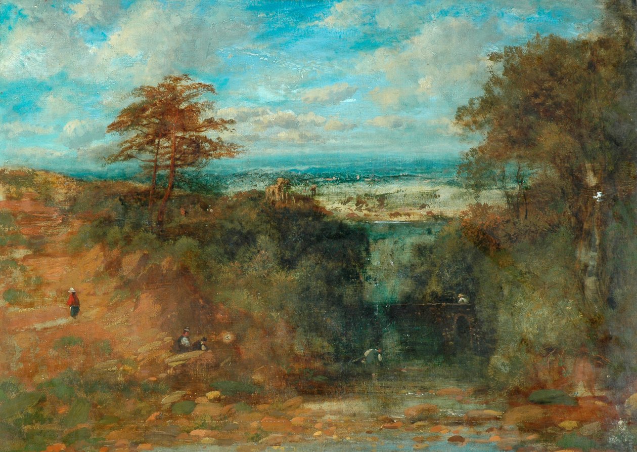 Maaseutumaisema, n. 1837 tekijältä Unknown