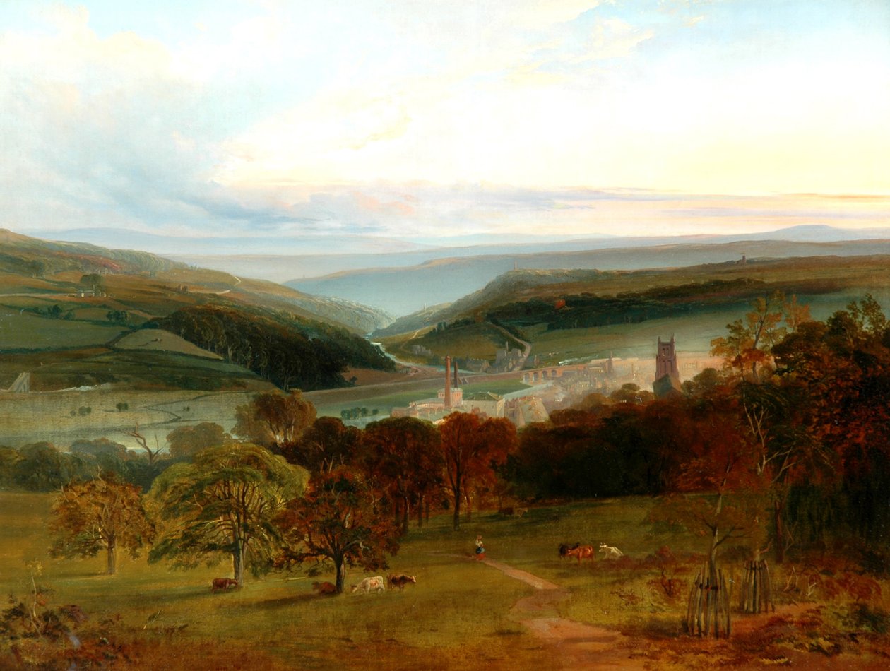 Sowerbyn silta Pye Nestistä, 1840 tekijältä Unknown