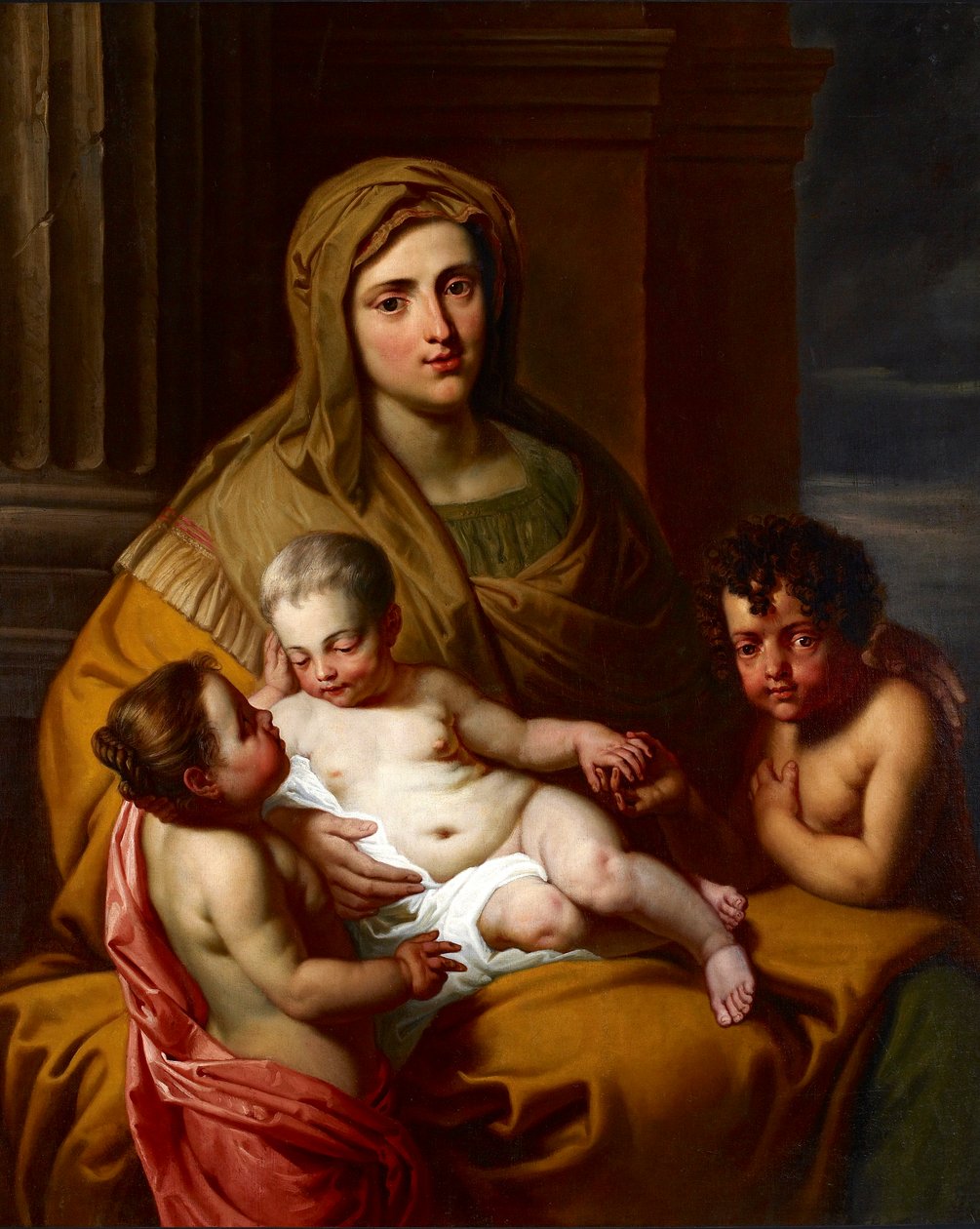 Hyväntekeväisyys, 1600-luvun loppu. Artistit: Unknown, Anon. tekijältä Unbekannt