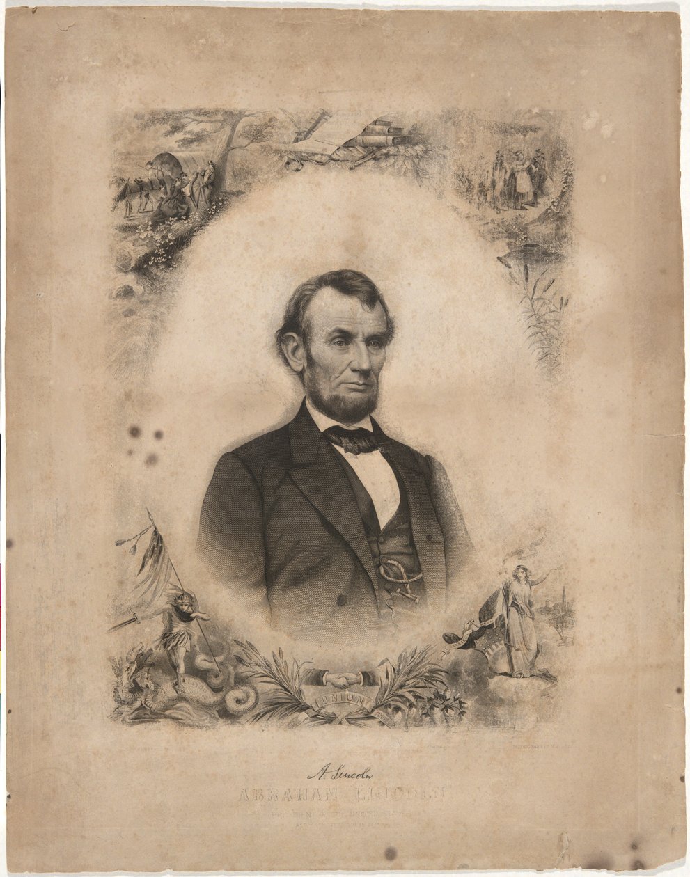Abraham Lincoln tekijältä Unknown