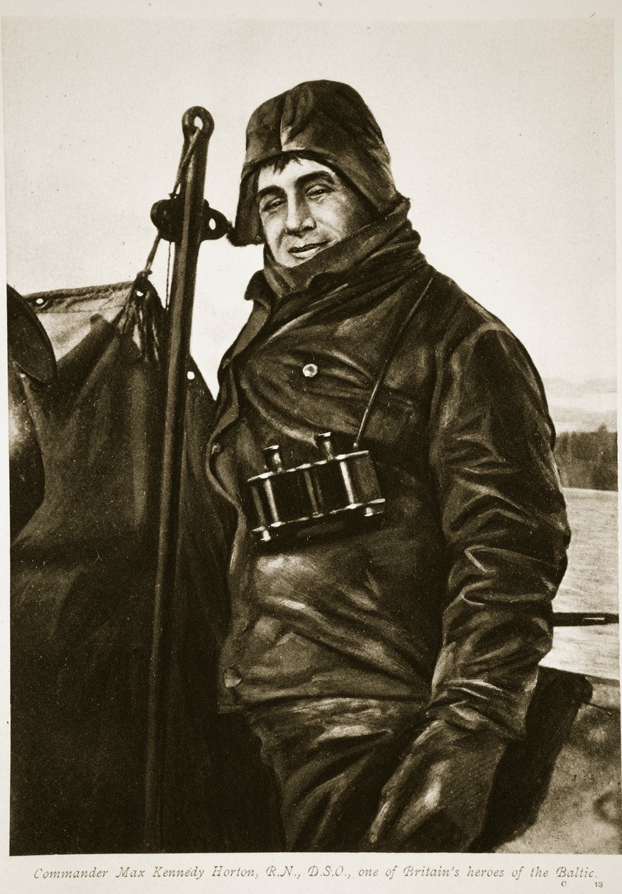 Komentaja Max Kennedy Horton, R.N., D.S.O., yksi Itämeren brittiläisistä sankareista, 1914-1919 tekijältä Unknown